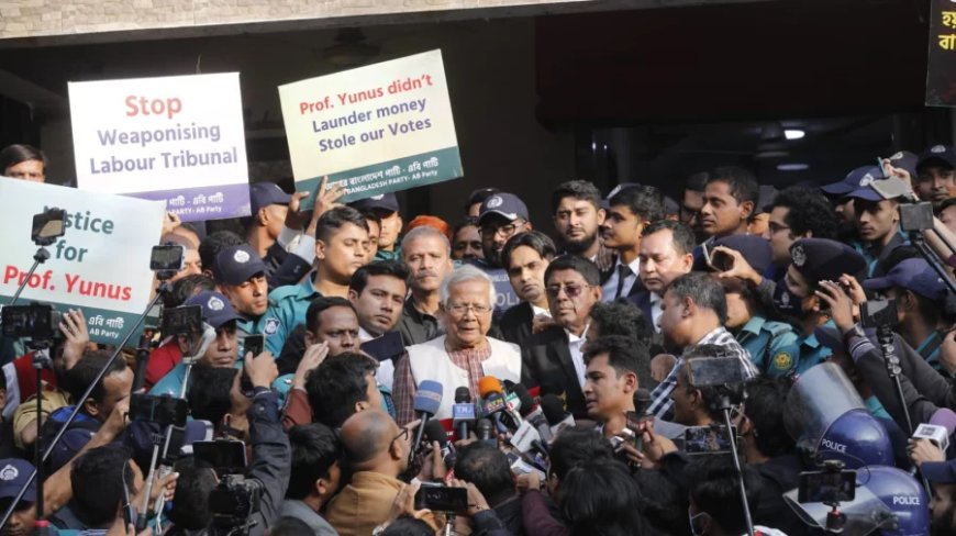 Renowned Economist Prof. Muhammad Yunus Sentenced to 6 Months in Jail