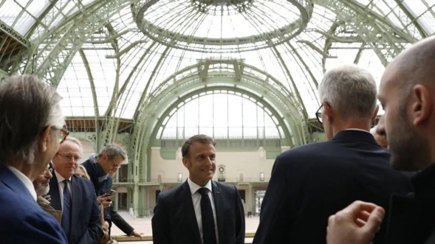 Macron says Paris Olympics opening ceremony could be moved