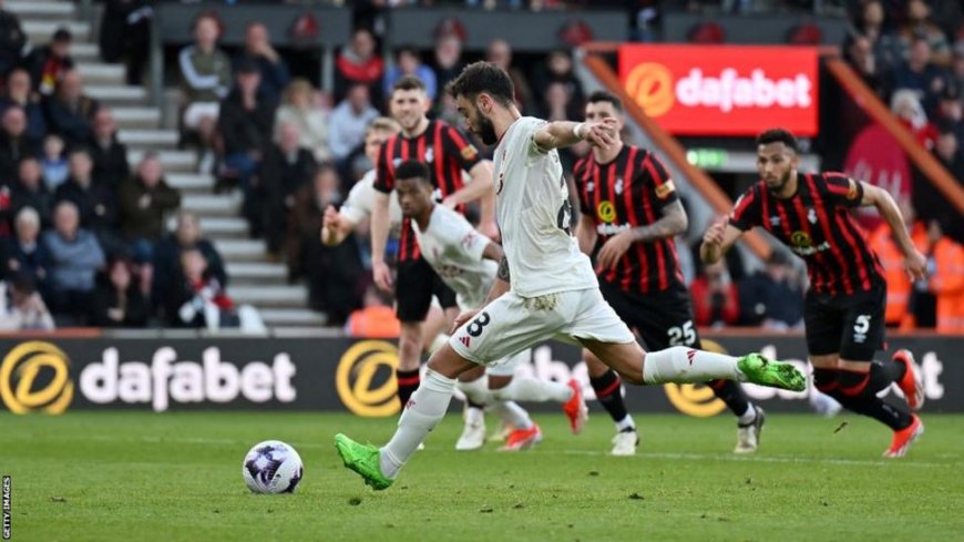 Manchester United twice came from behind to deny Bournemouth victory but their winless Premier League run extended to four games.